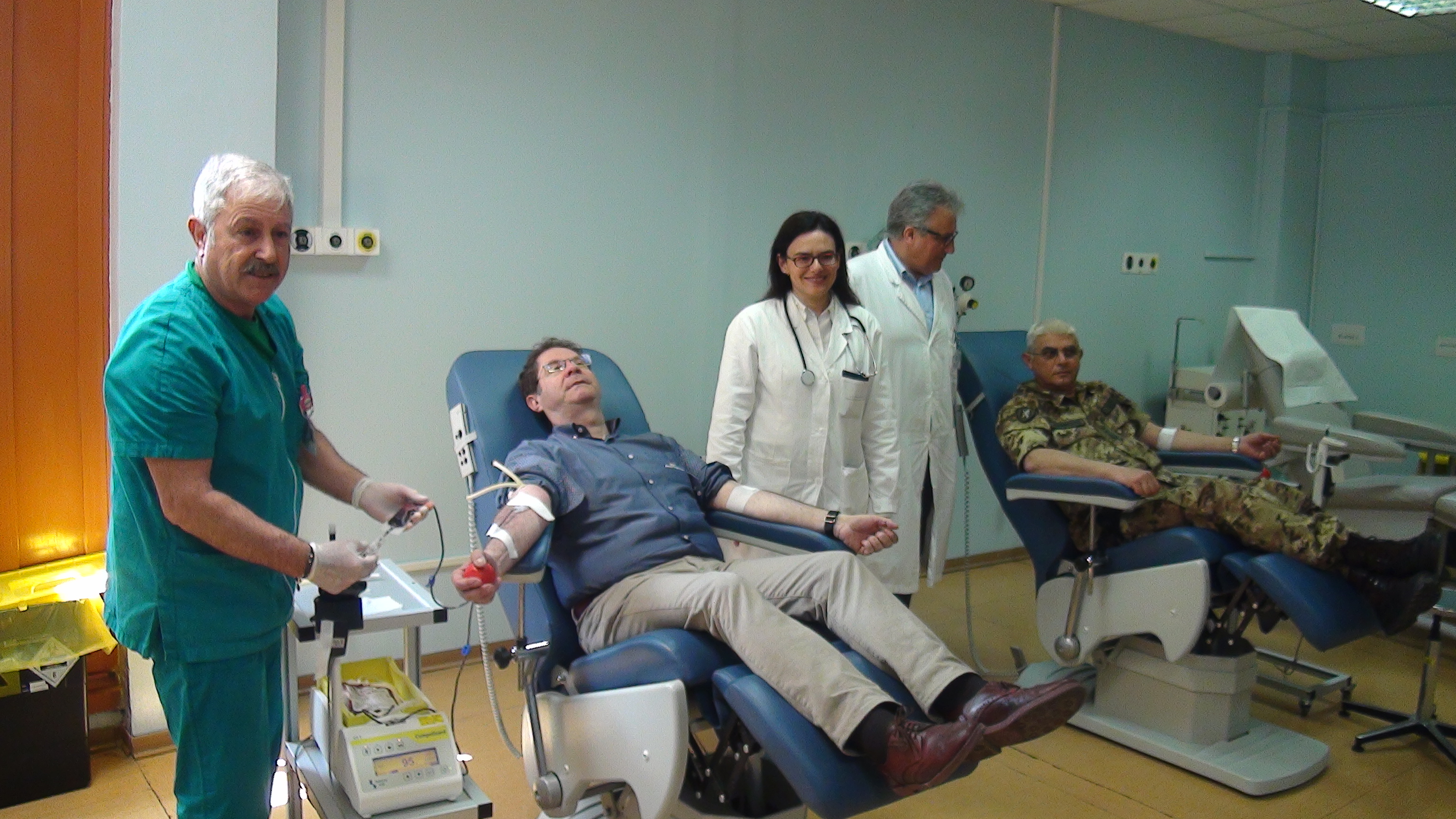 Donazione sangue, l'Esercito italiano in prima linea all'ospedale "Papardo"