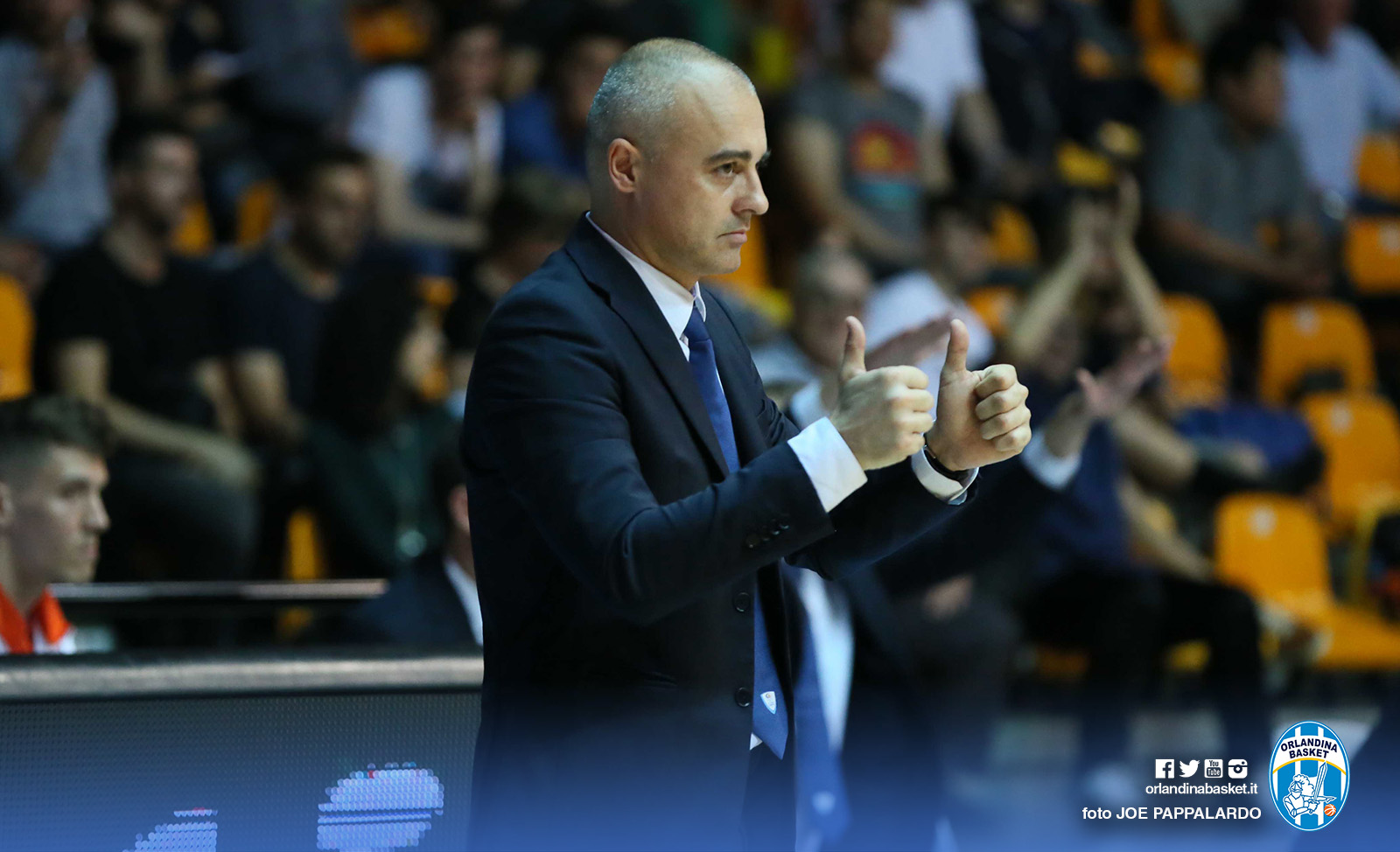 Marco Sodini è il nuovo coach dell'Orlandina: "Capo calorosa, è la scelta giusta"