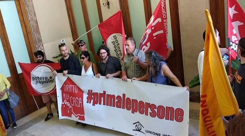 Diritto all’abitare inneggiato da Piazza Municipio, Unione Inquilini sposa riutilizzo patrimonio pubblico per VII Giornata Nazionale