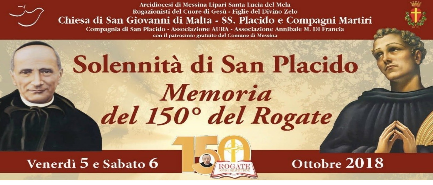Festa di San Placido e 150° anniversario dell'intuizione della preghiera del Rogate