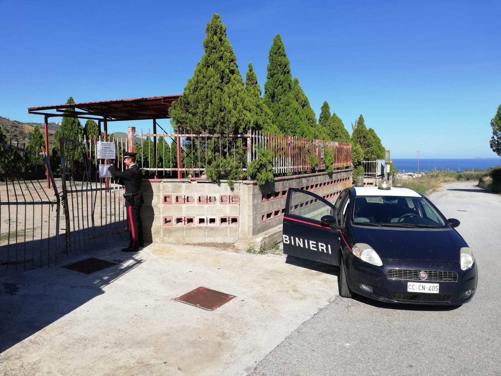 Oliveri, sequestrata isola ecologica