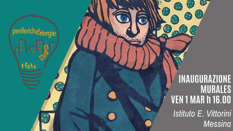 Scuola Elio Vittorini: inaugurazione del murales dal titolo MuraLetteratura