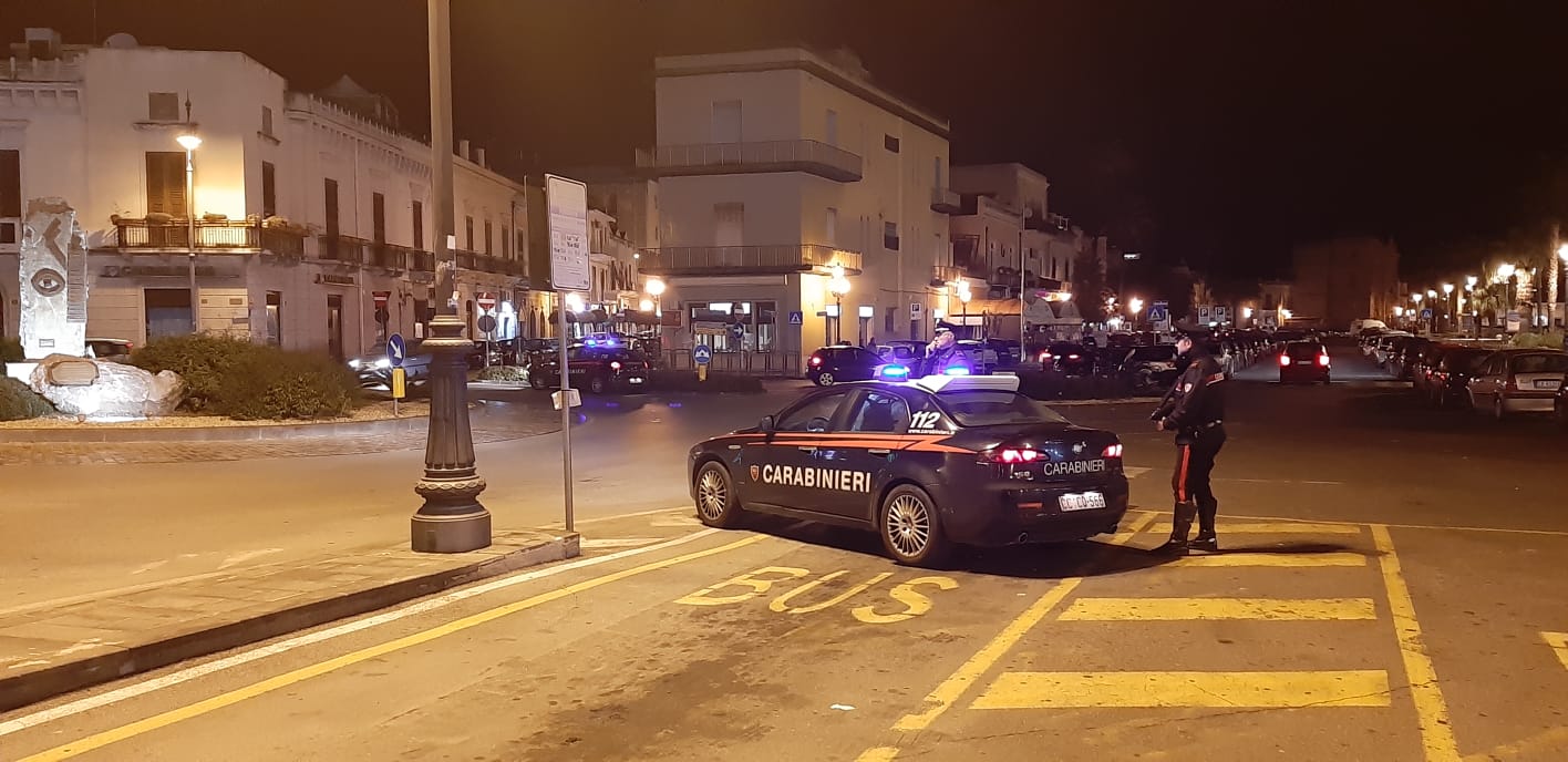 Movida milazzese, raffica di denunce dei carabinieri
