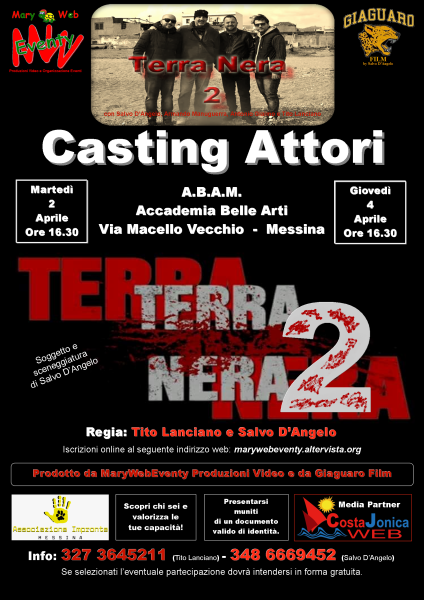 Al via i casting per il film "Terra nera 2"