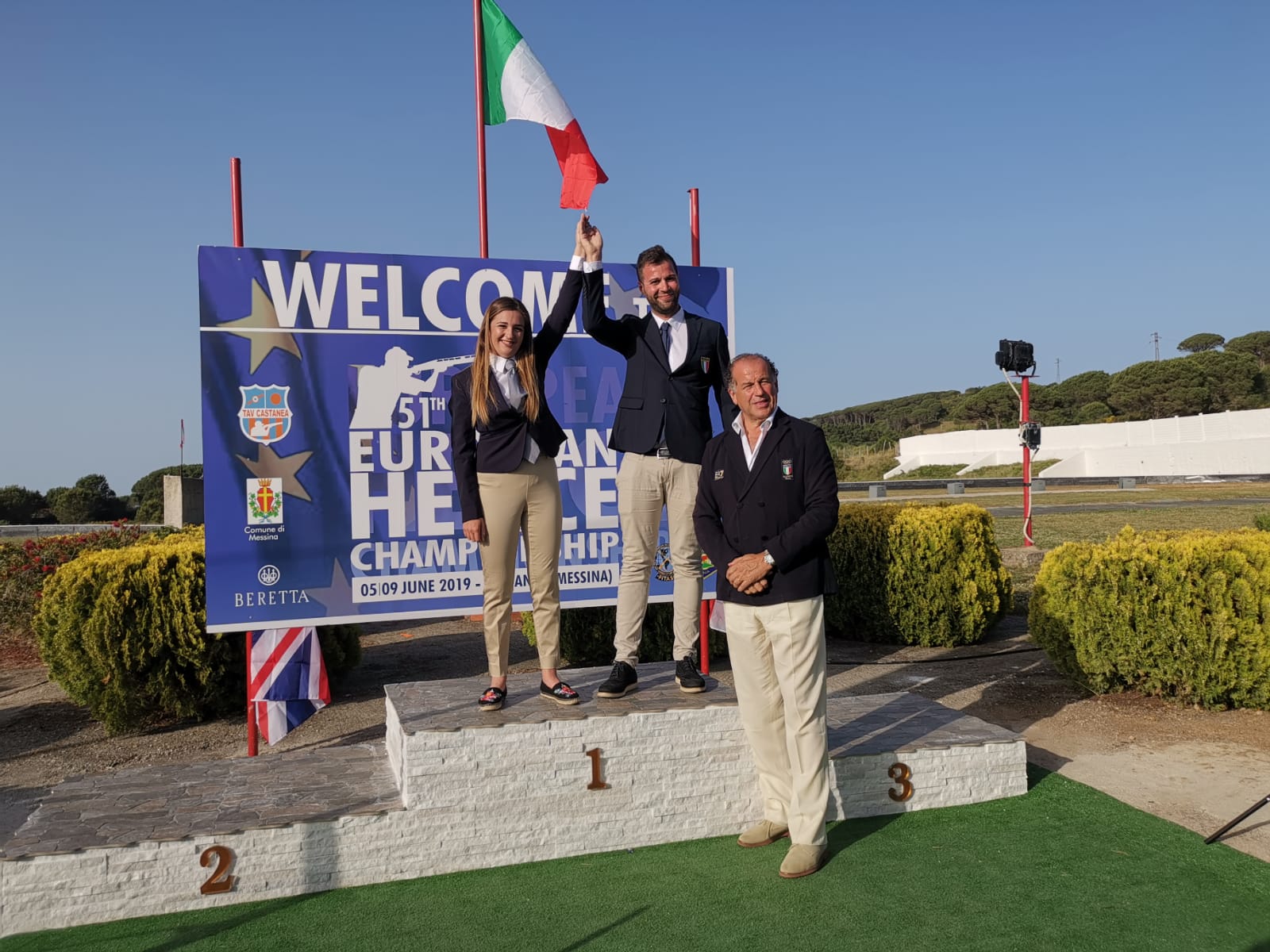 Europei di tiro a volo, il messinese Bruno vince il campionato