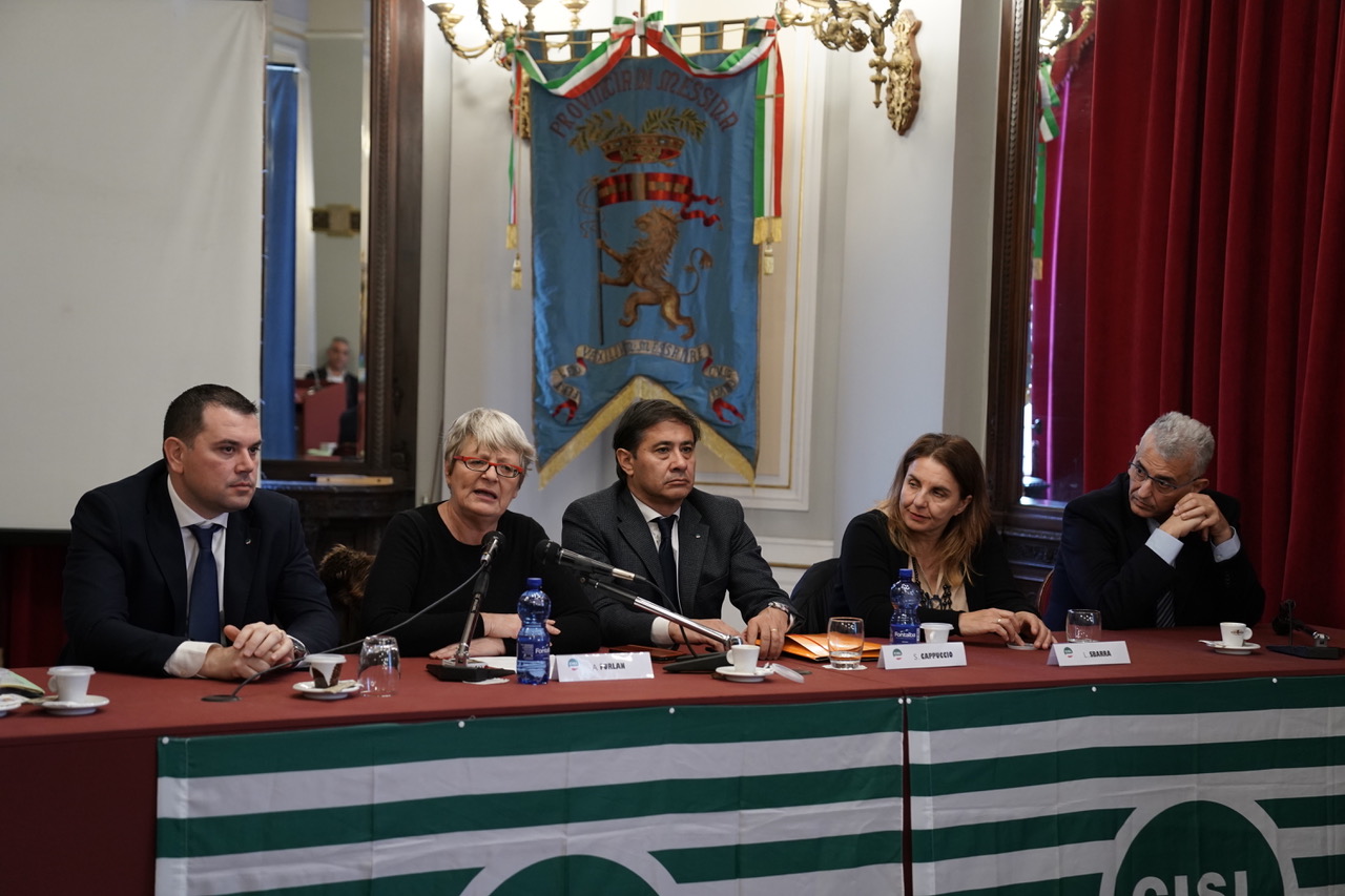 Alibrandi (Cisl): "Pronti a dialogare con Cgil e Uil ma in chiave costruttiva"