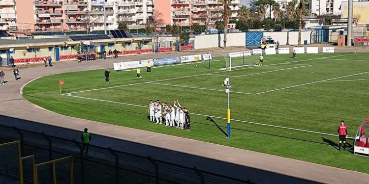 FC Messina sconfitto a Giugliano