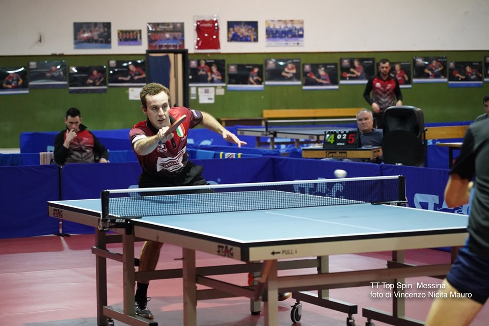 TENNISTAVOLO – Top Spin Messina e Marco Rech Daldosso ancora insieme