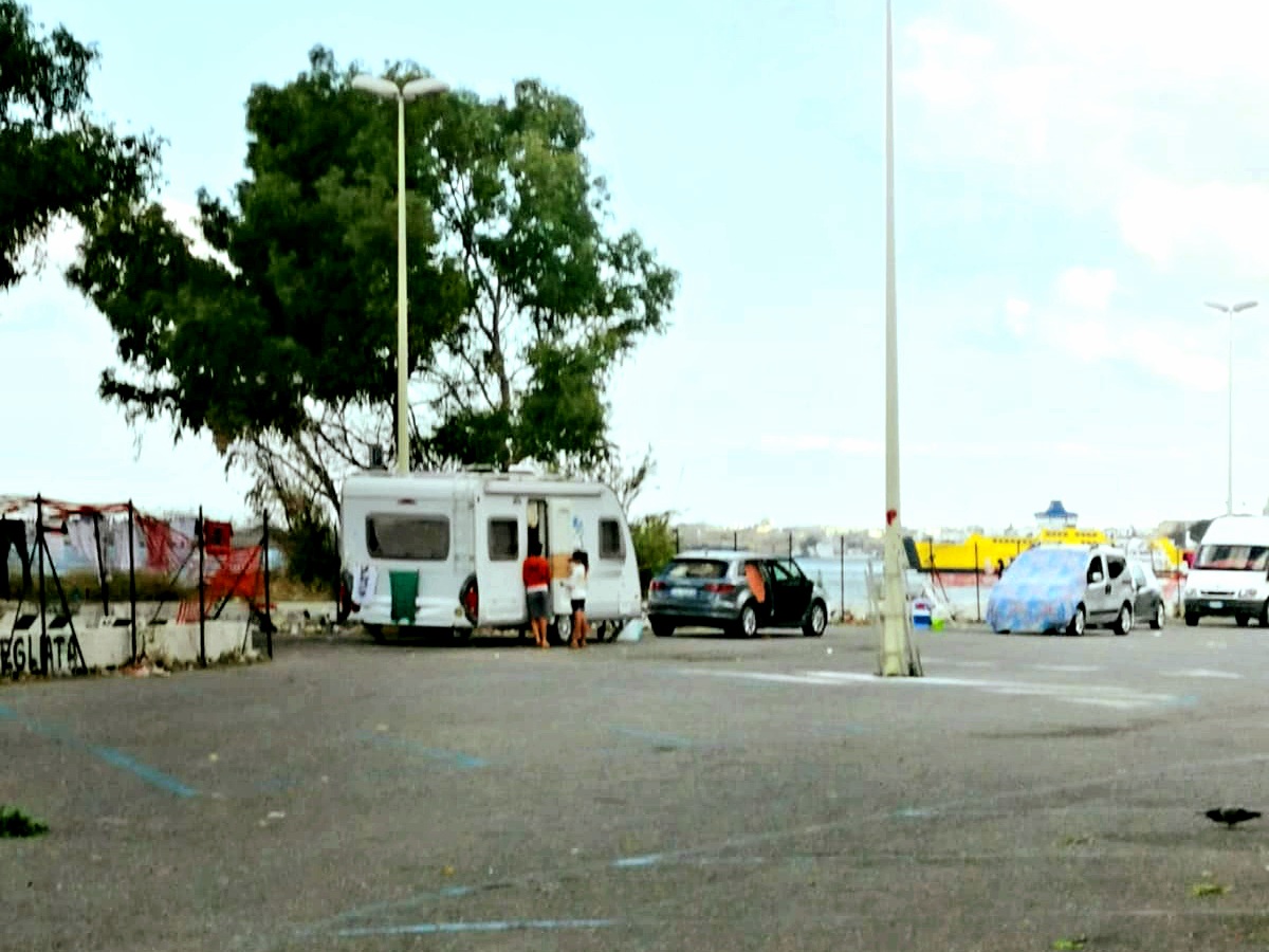 Avvistato camper nomadi vicino il Baby Park