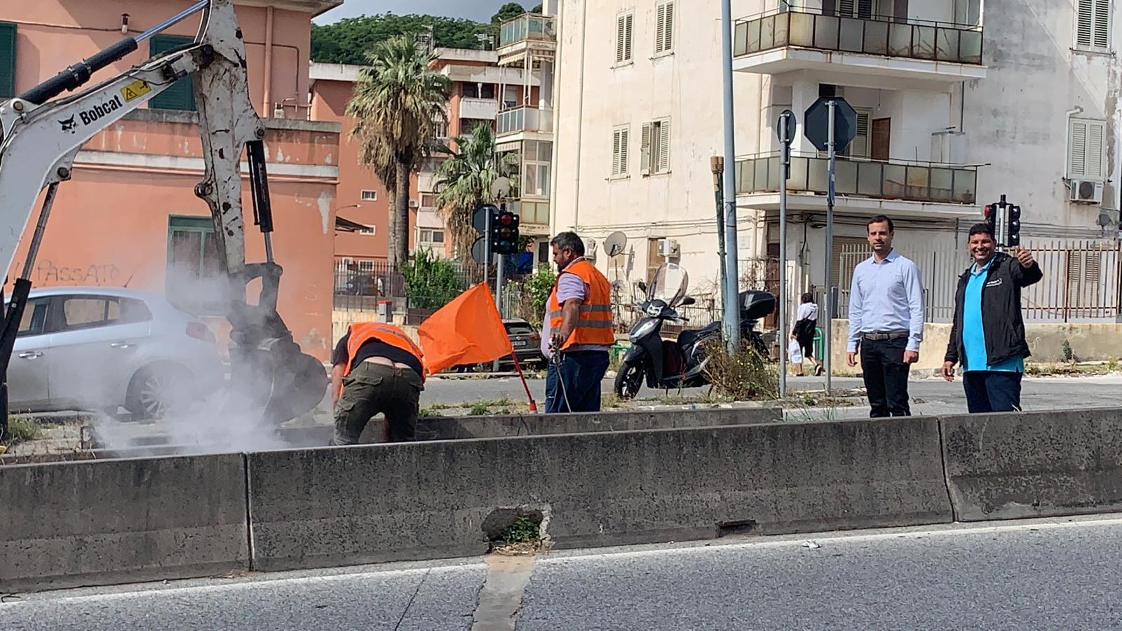 Ripartono i lavori per collegare i viali Giostra e Aranci