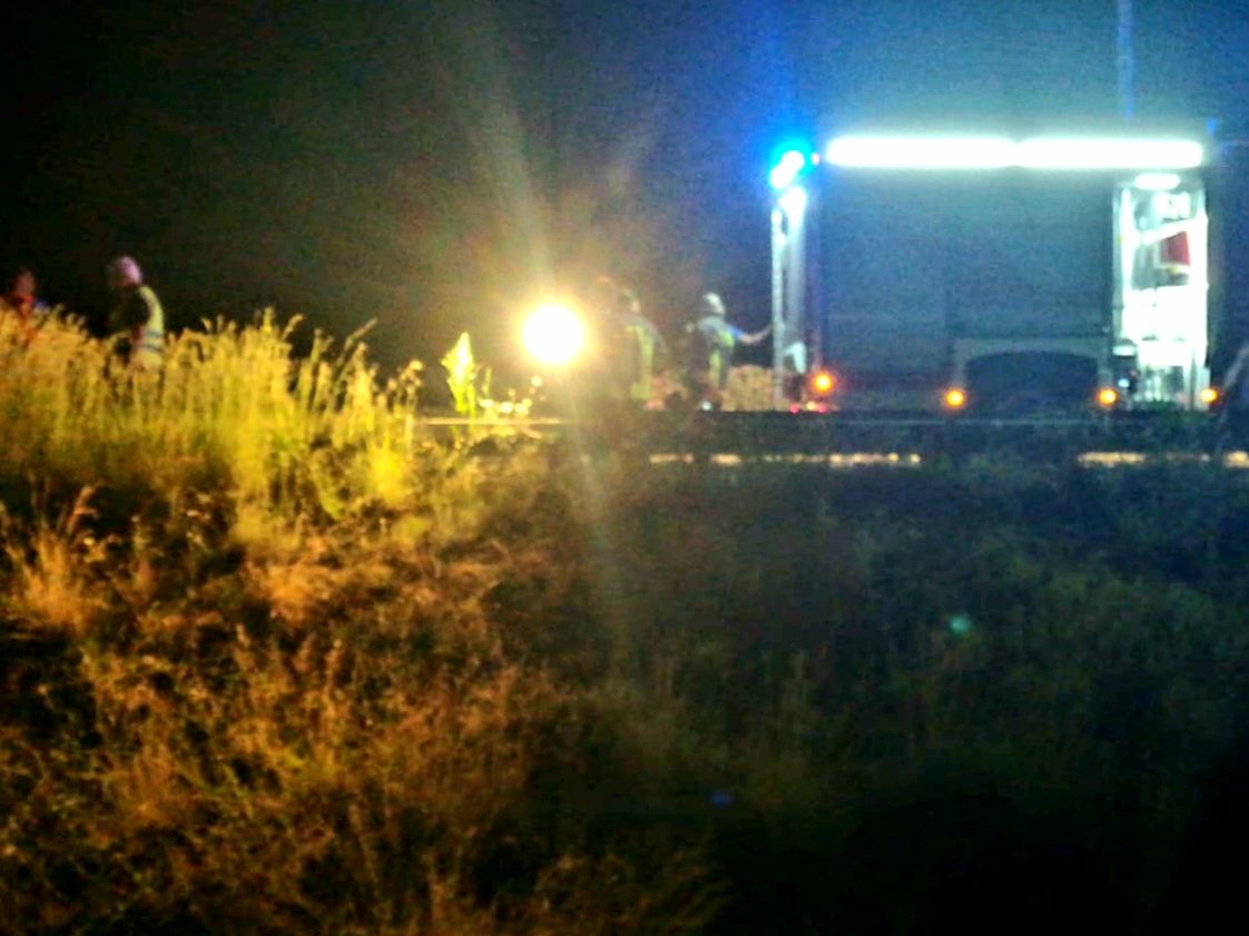 A-20, incidente mortale nella notte