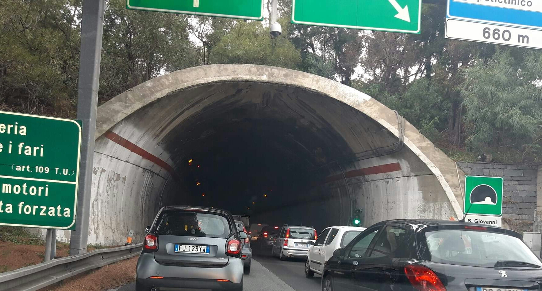 A-20, domani chiuso un tratto per indagini geologiche