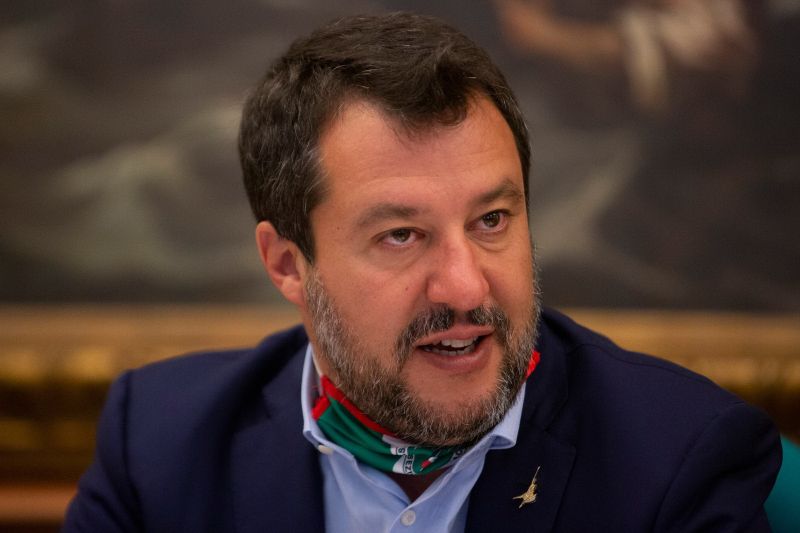 Ponte, Salvini: "Occasione unica con i fondi del Recovery"