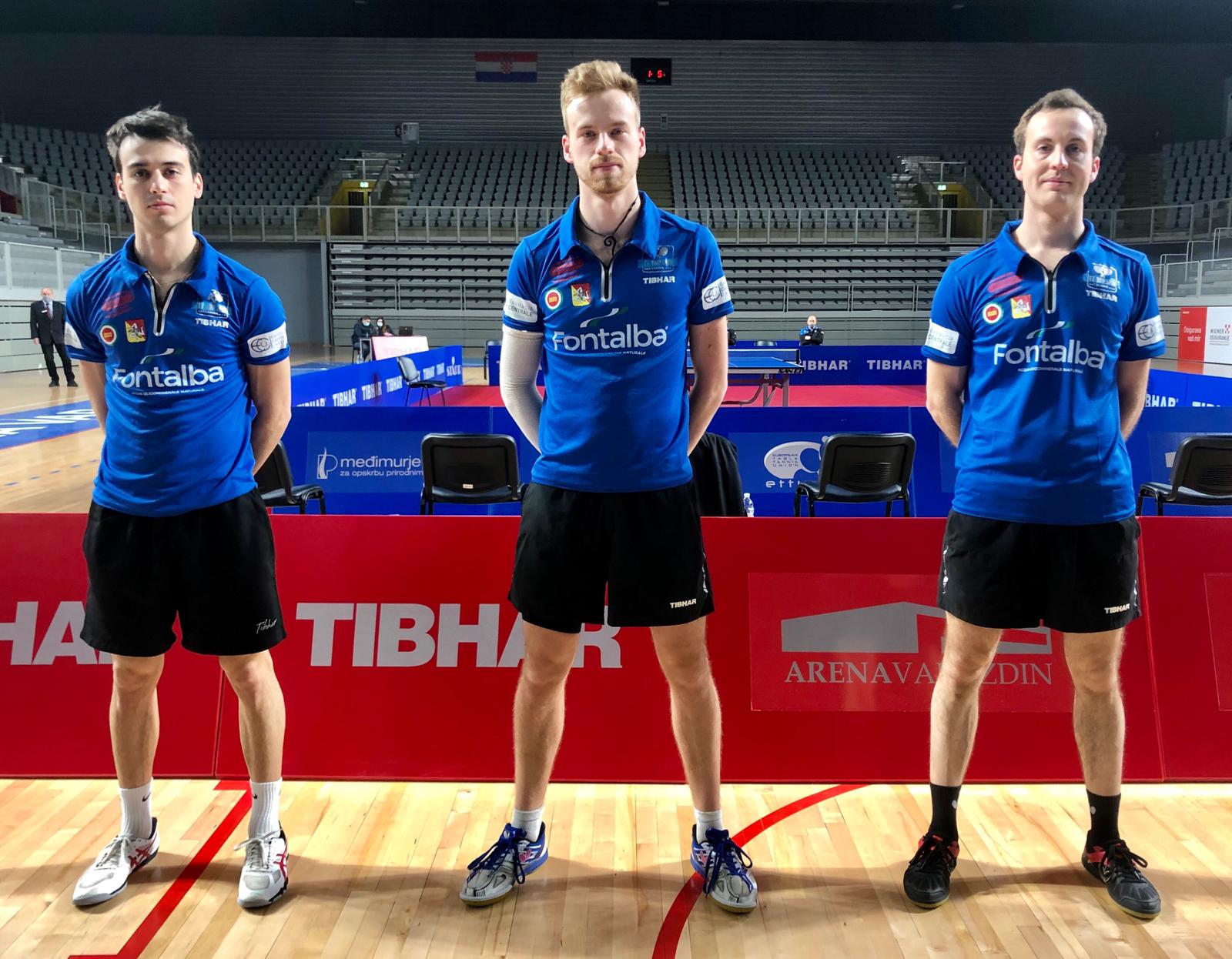 TENNISTAVOLO – Top Spin Messina vince il girone e accede alle finali di Europe Cup