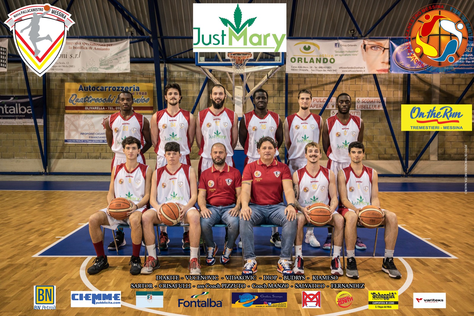 BASKET – JustMary Messina impegnata al “PalaCocuzza” con Svincolati Milazzo