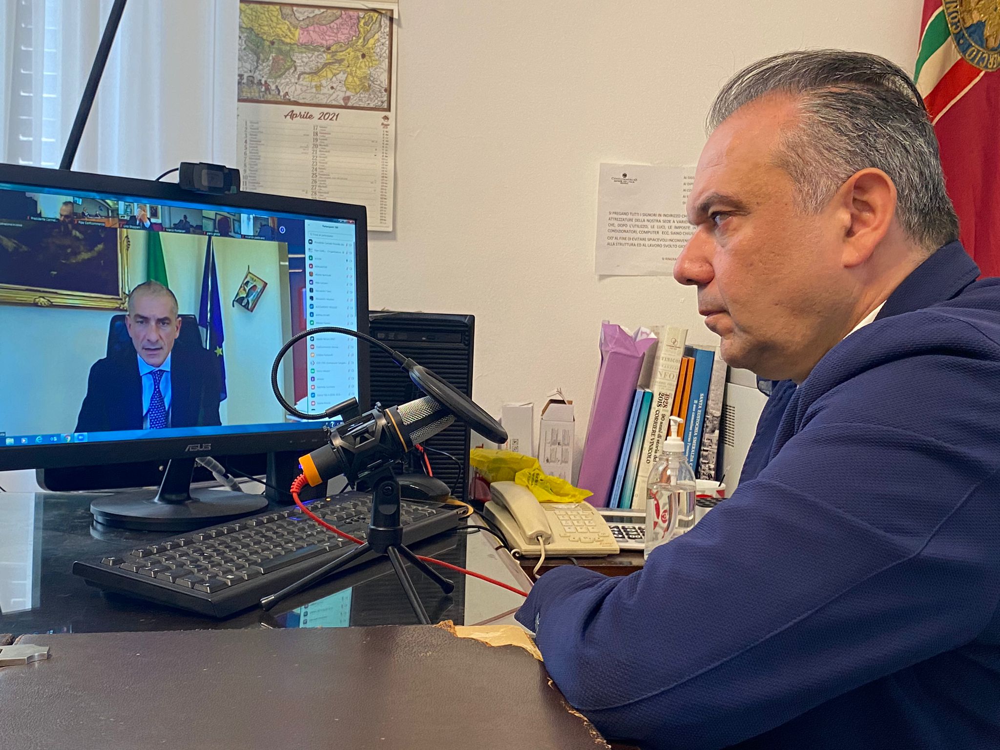 Confcommercio: ratificati i bilanci, successo di Picciotto