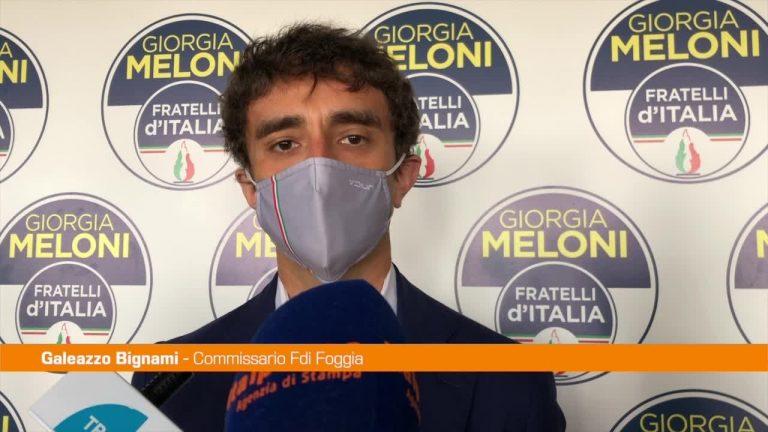Foggia, Bignami: “Ora coinvolgere le parti sane e attive della città”