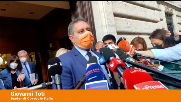Amministrative, Toti “Ristretto candidature sul tavolo”