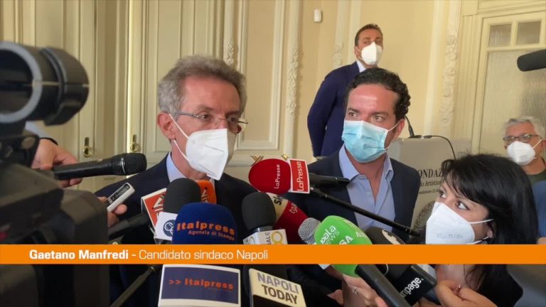 Amministrative Napoli, Manfredi: “Servizi efficienti, no a quartieri dormitorio”