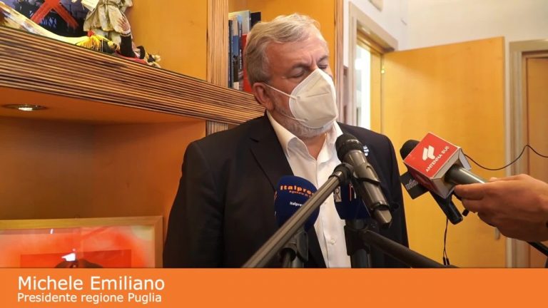 Puglia, Emiliano incontra Aleida Guevara