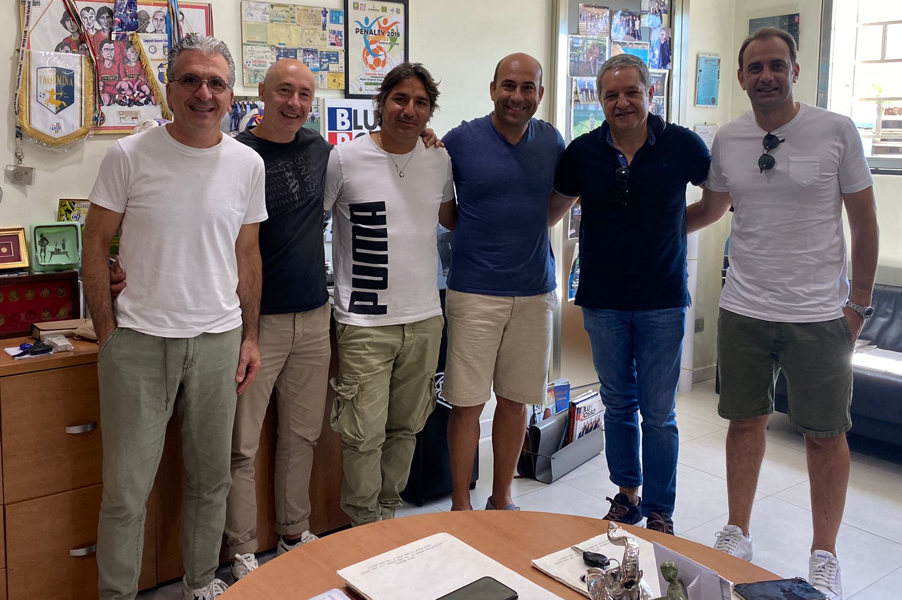 CALCIO – Città di Taormina conferma l’organigramma per la nuova stagione