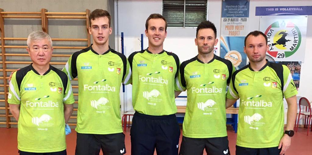 TENNISTAVOLO – Top Spin Messina passa a Prato nella prima giornata di A1