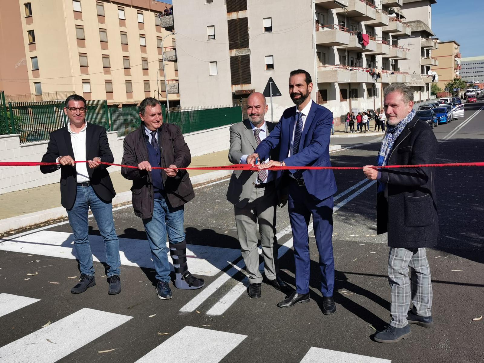 Via Don Blasco, inaugurato nuovo tratto