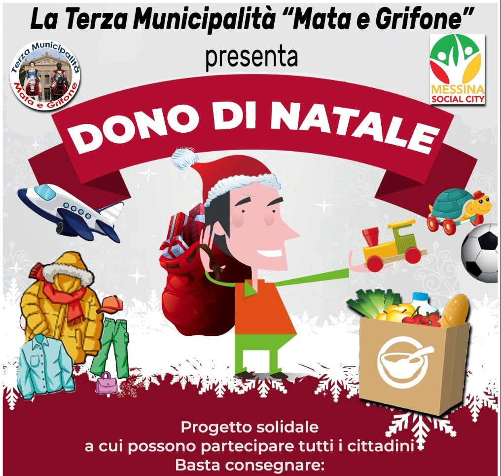 Dono di Natale, l’iniziativa della III Municipalità