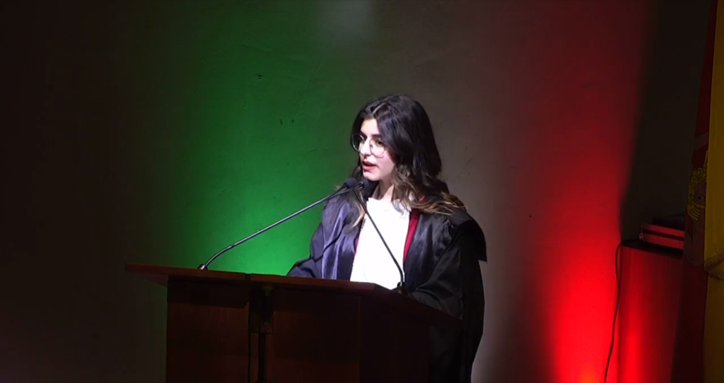 Inaugurazione anno accademico Ministra Bernini
