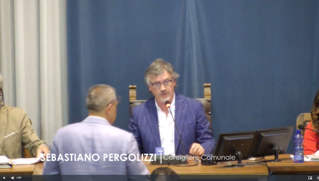 Pergolizzi Presidente del Consiglio Comunale