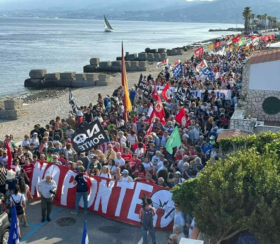 No ponte, sabato il corteo nazionale con raduno a piazza Cairoli