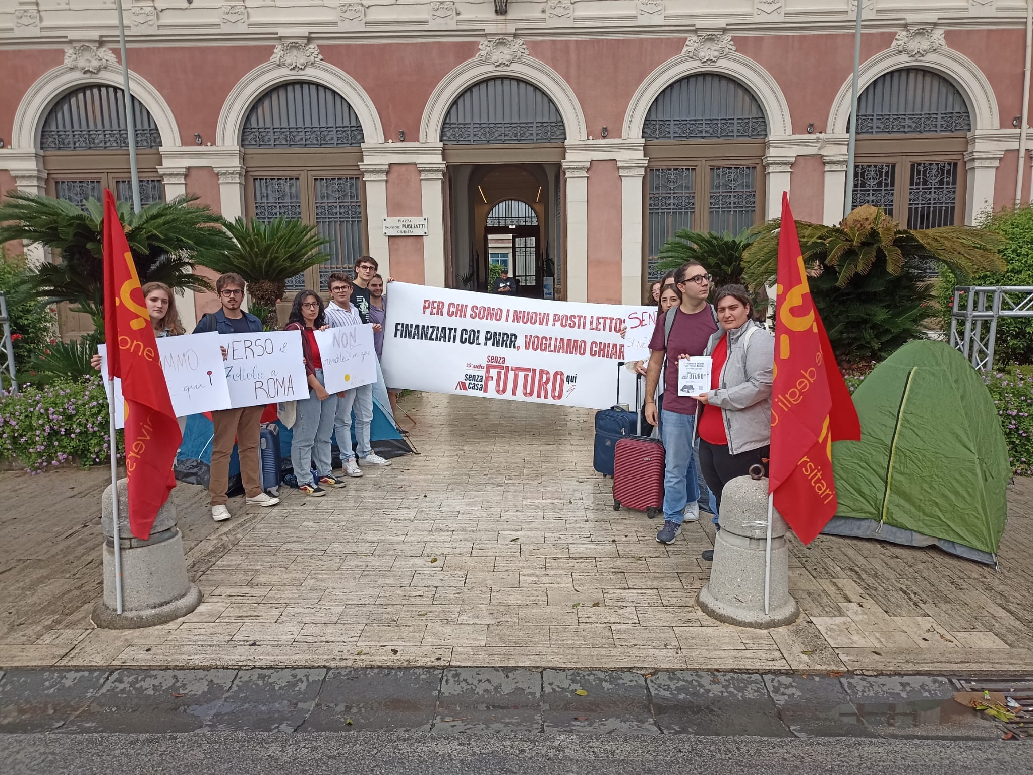 Posti letto Unime, Udu protesta e chiede chiarezza al Rettore