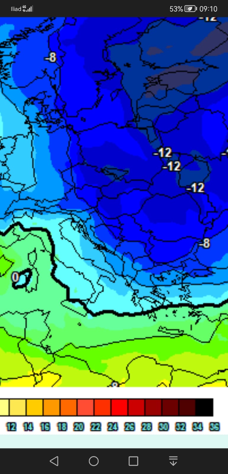 Meteo, calano le temperature ma non troppo