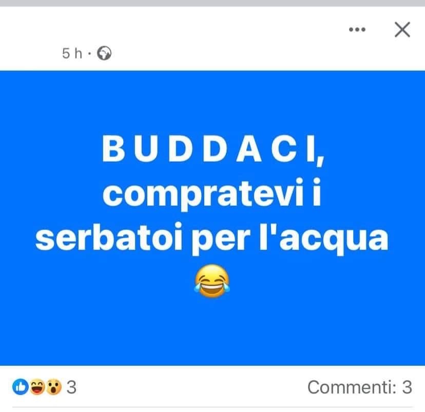 Dipendente Amam: “Buddaci, compratevi i serbatoi”. La Fauci: “Frase inopportuna, si provveda”