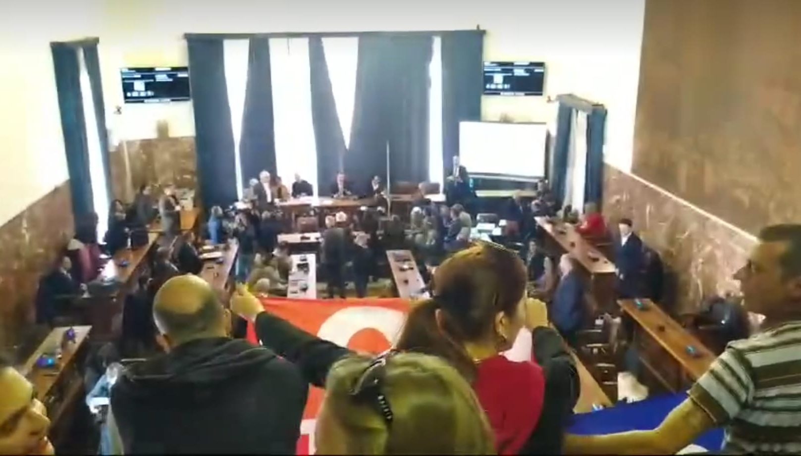 Ciucci a Messina, contestato dai No Ponte