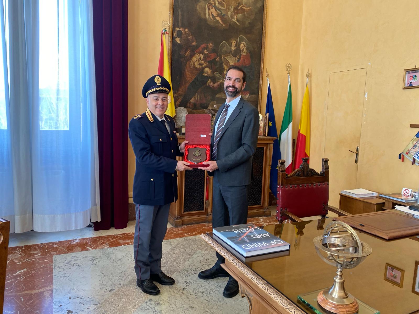 Nuovo comandante Polstrada incontra il sindaco