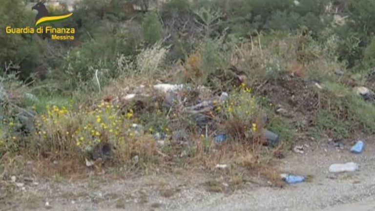Discarica abusiva sequestrata nel torrente Mela