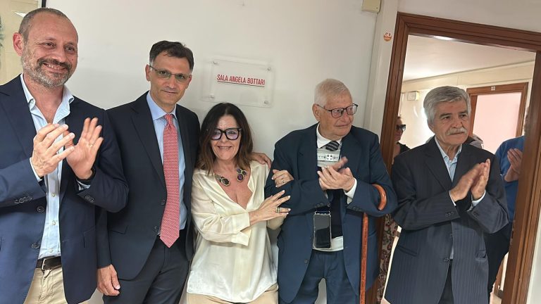 Una sala nella sede del PD Sicilia dedicata alla messinese Angela Bottari