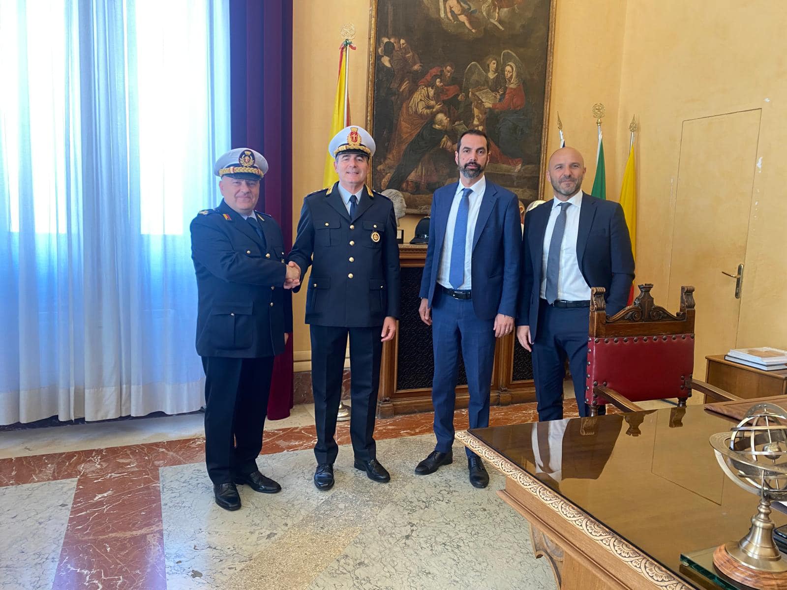 Polizia Municipale, avvicendamento: Giardina al posto di Cannavò