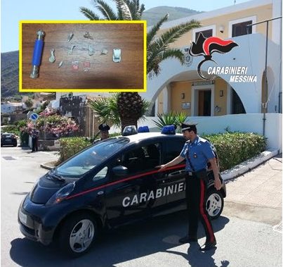 Salina, trovano la droga in casa: arrestato 35enne