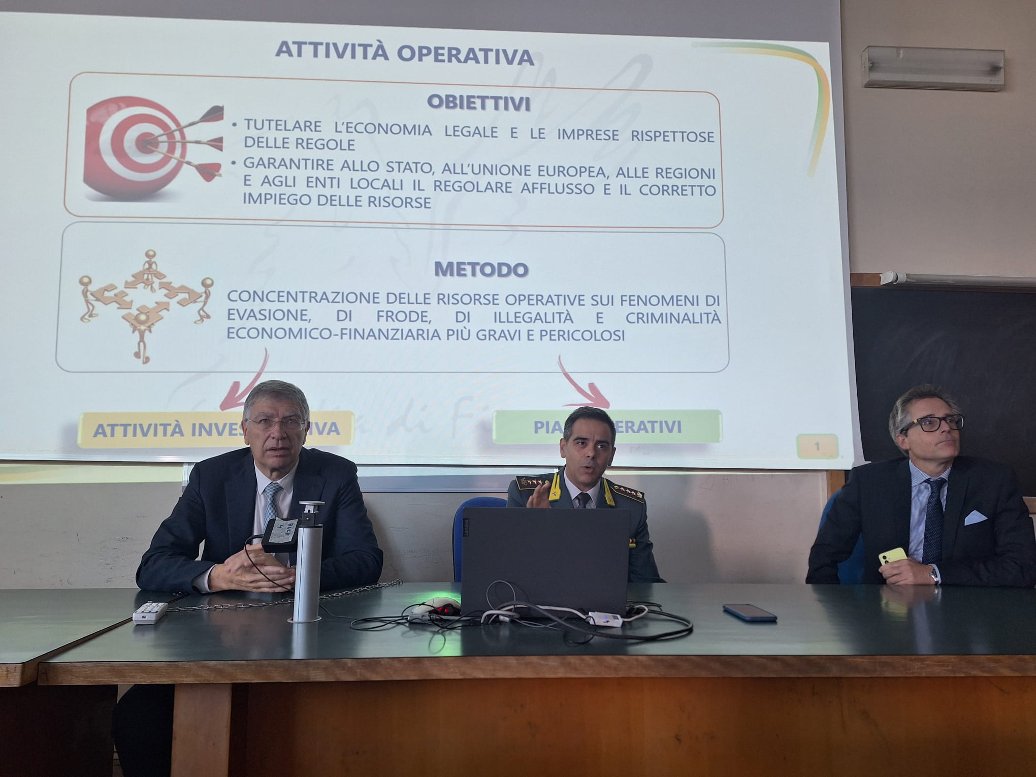 Unime, incontro tra il Colonnello Franchetti (Gdf) e gli studenti di Diritto Tributario