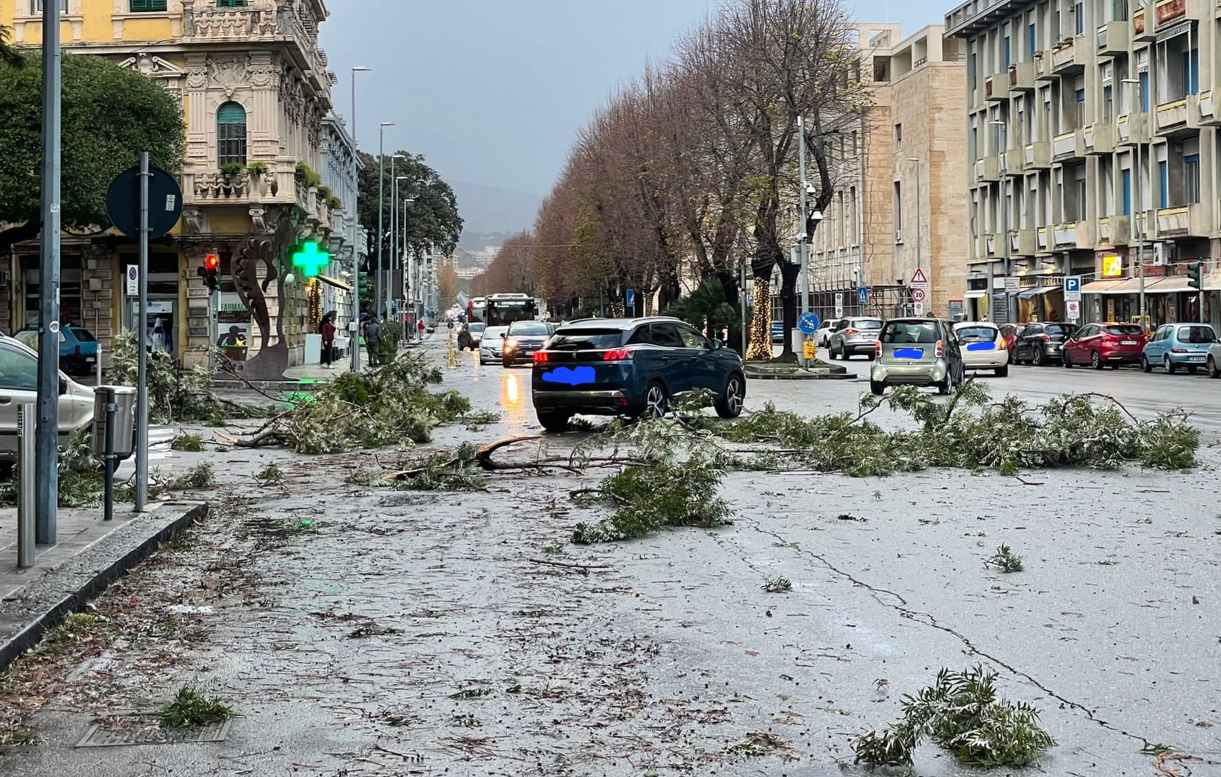 Maltempo, diversi danni a Messina