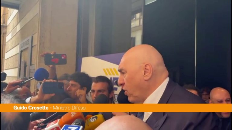 Crosetto “Linea chiara del Governo sulla difesa, Salvini consapevole”