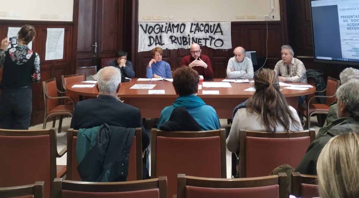 Il Comitato “Vogliamo l’acqua dal rubinetto” lancia l’allarme: “L’acqua di Messina è potabile?”