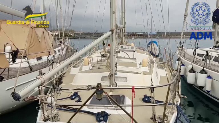 Sequestrati a Catania due Sailing Yacht da 150 mila euro