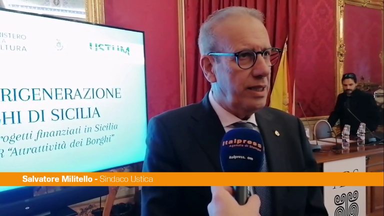 Militello “Pnrr opportunità, Ustica ha presentato progetti validi”