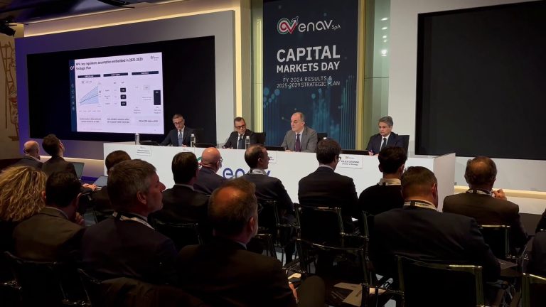 Enav, investimenti per 570 mln nel Piano industriale 2025-2029