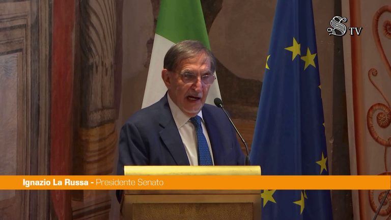 La Russa “Lo sport dà un messaggio di pace”
