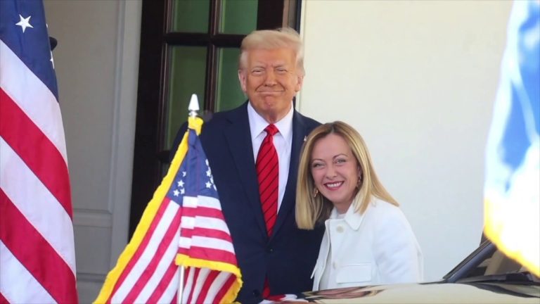 Trump accoglie Meloni alla Casa Bianca “È una grande persona”