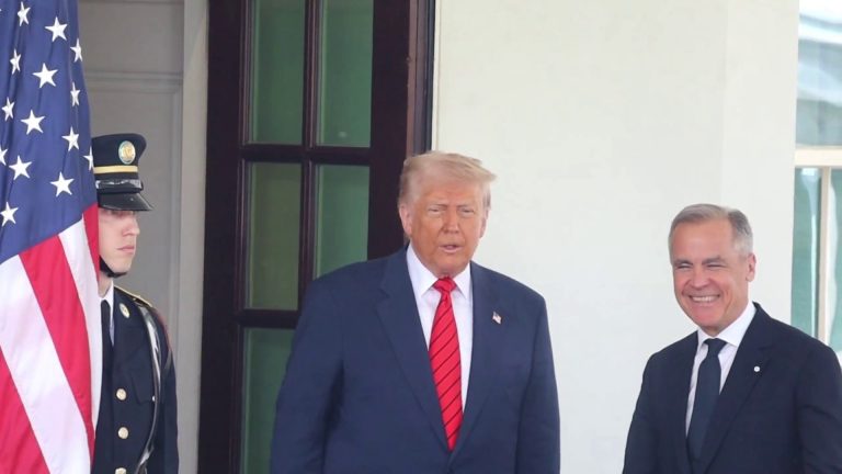 Trump accoglie il premier canadese Carney alla Casa Bianca